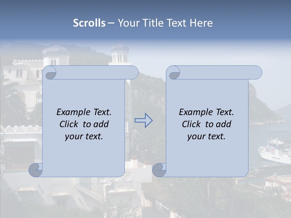 Sea Ocean Italian PowerPoint Template