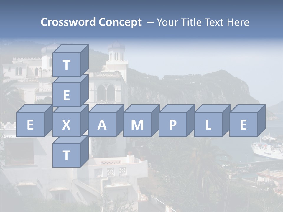 Sea Ocean Italian PowerPoint Template