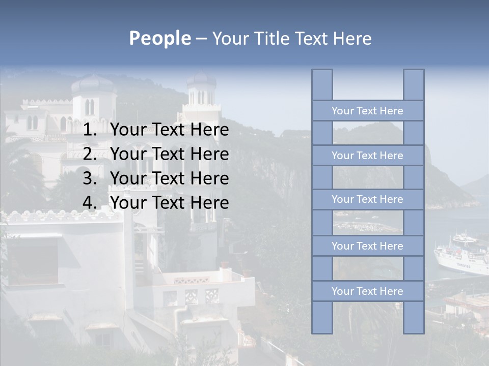 Sea Ocean Italian PowerPoint Template