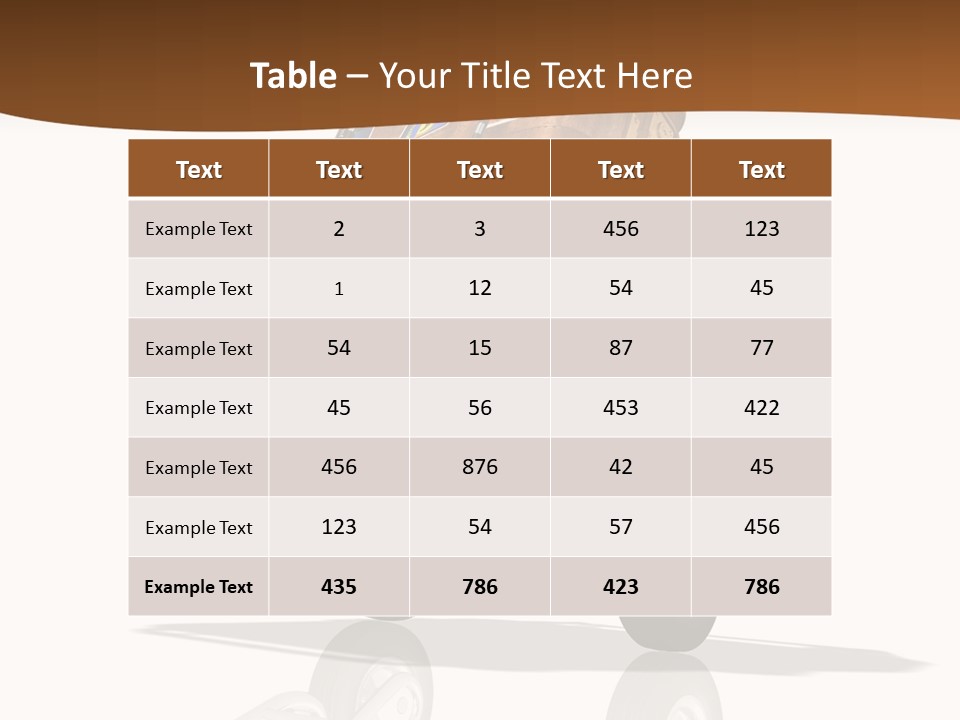 Traveler Rendered Bag PowerPoint Template