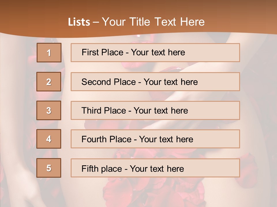 Smell Leaves Relaxing PowerPoint Template