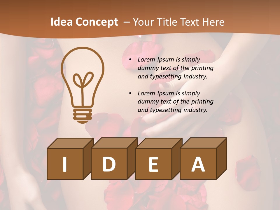 Smell Leaves Relaxing PowerPoint Template