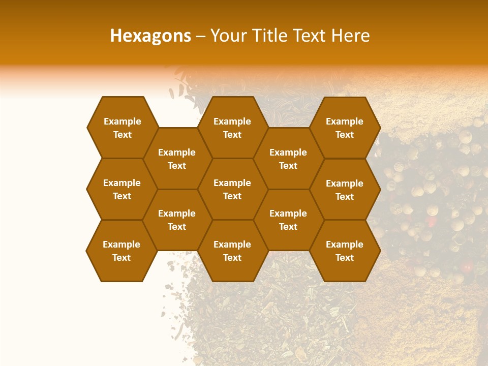 Colors Food Taste PowerPoint Template