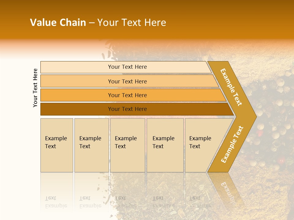 Colors Food Taste PowerPoint Template