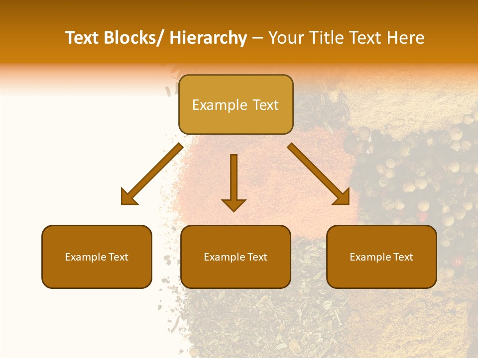 Colors Food Taste PowerPoint Template