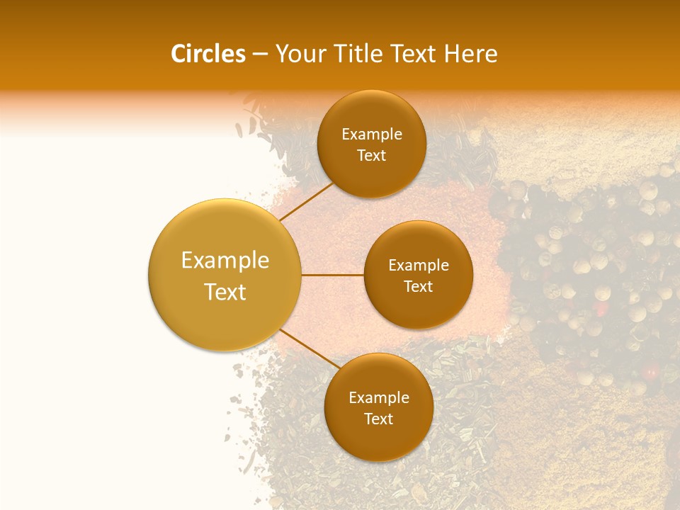 Colors Food Taste PowerPoint Template