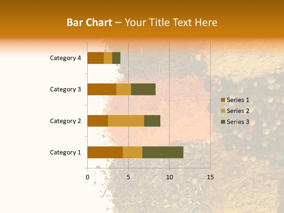 Colors Food Taste PowerPoint Template