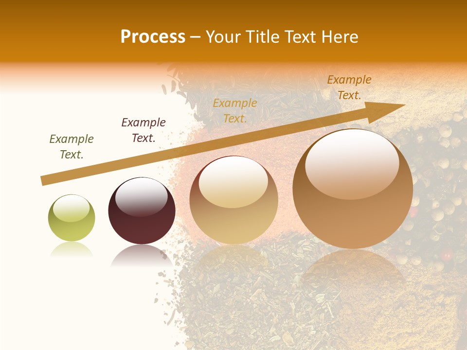 Colors Food Taste PowerPoint Template