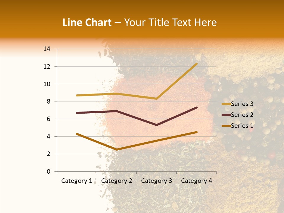 Colors Food Taste PowerPoint Template