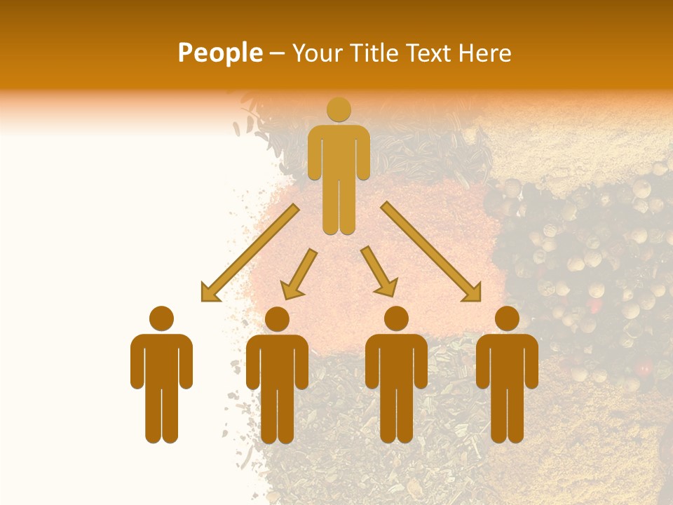 Colors Food Taste PowerPoint Template