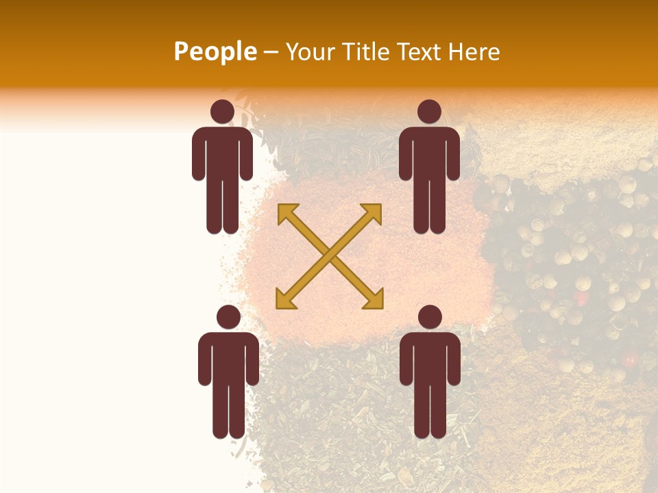 Colors Food Taste PowerPoint Template