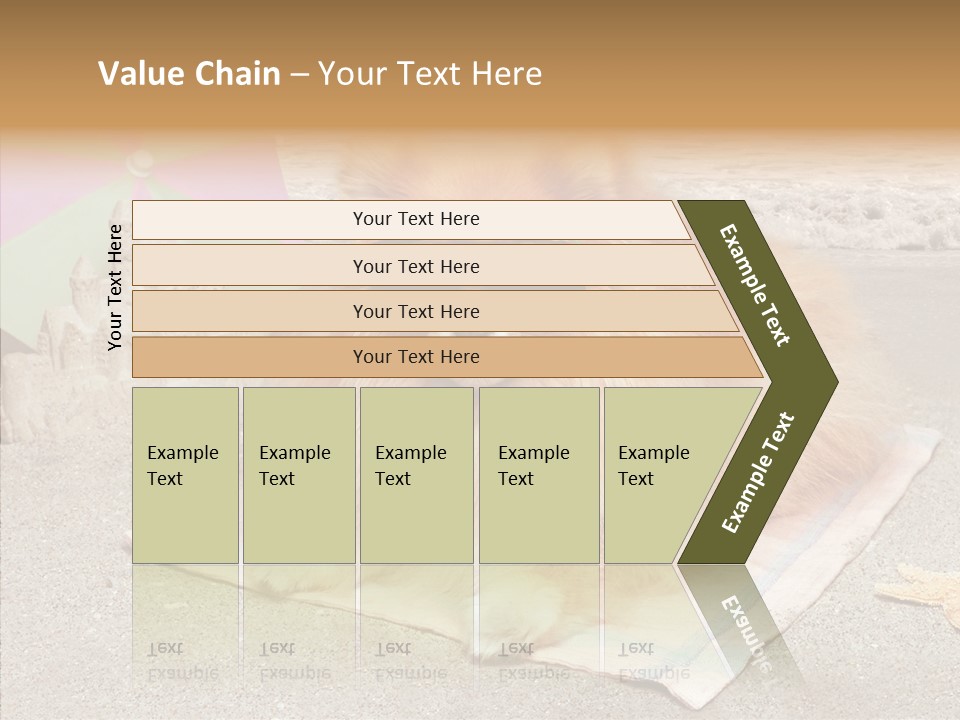 Summer Pomeranian Dog PowerPoint Template