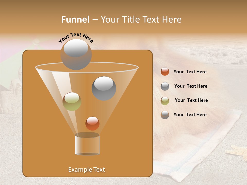 Summer Pomeranian Dog PowerPoint Template