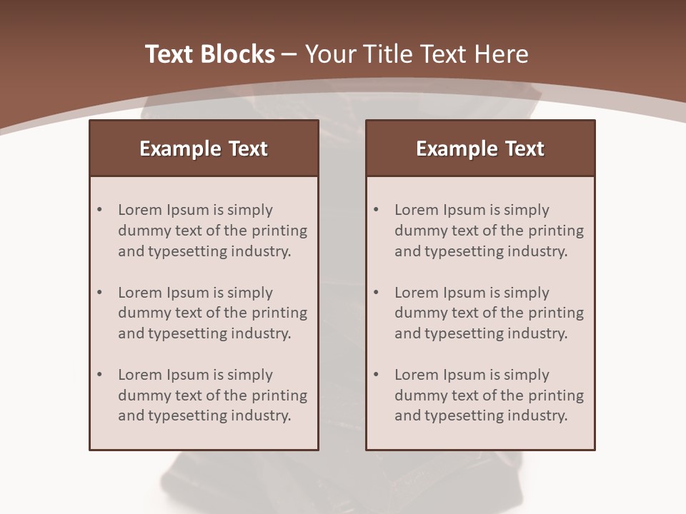 Detail Broken Delicacy PowerPoint Template