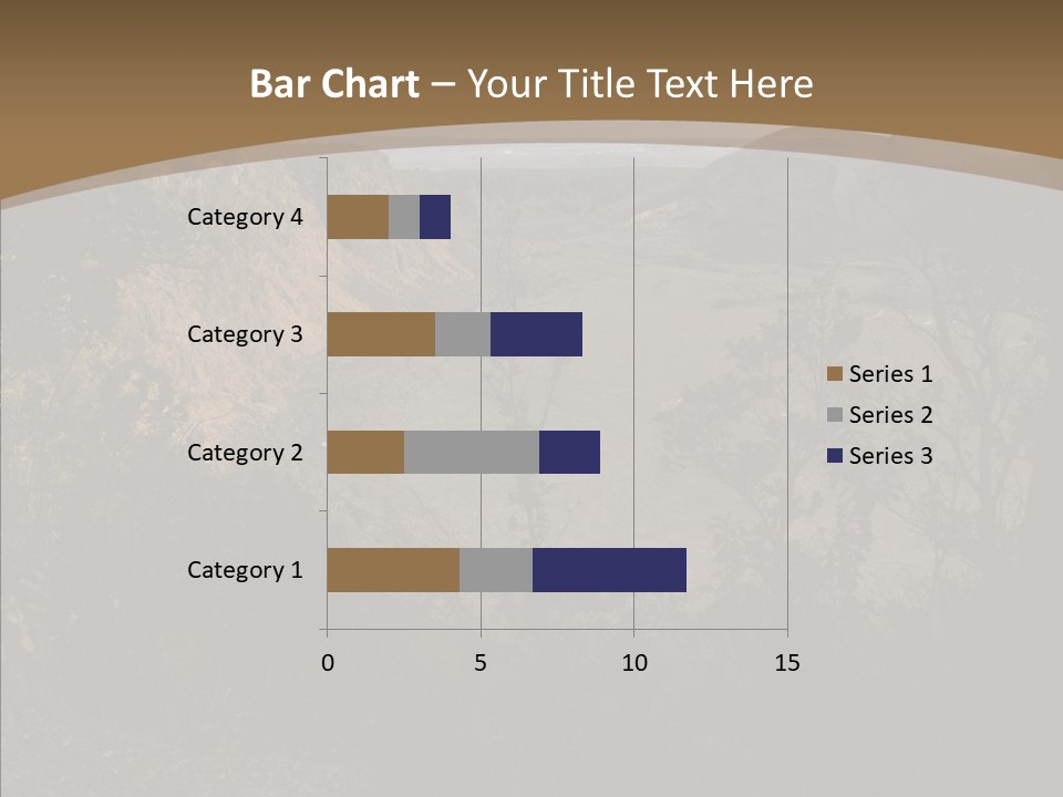 Kilauea Crater Caldera PowerPoint Template