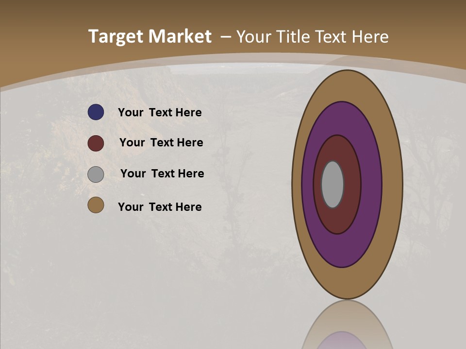 Kilauea Crater Caldera PowerPoint Template