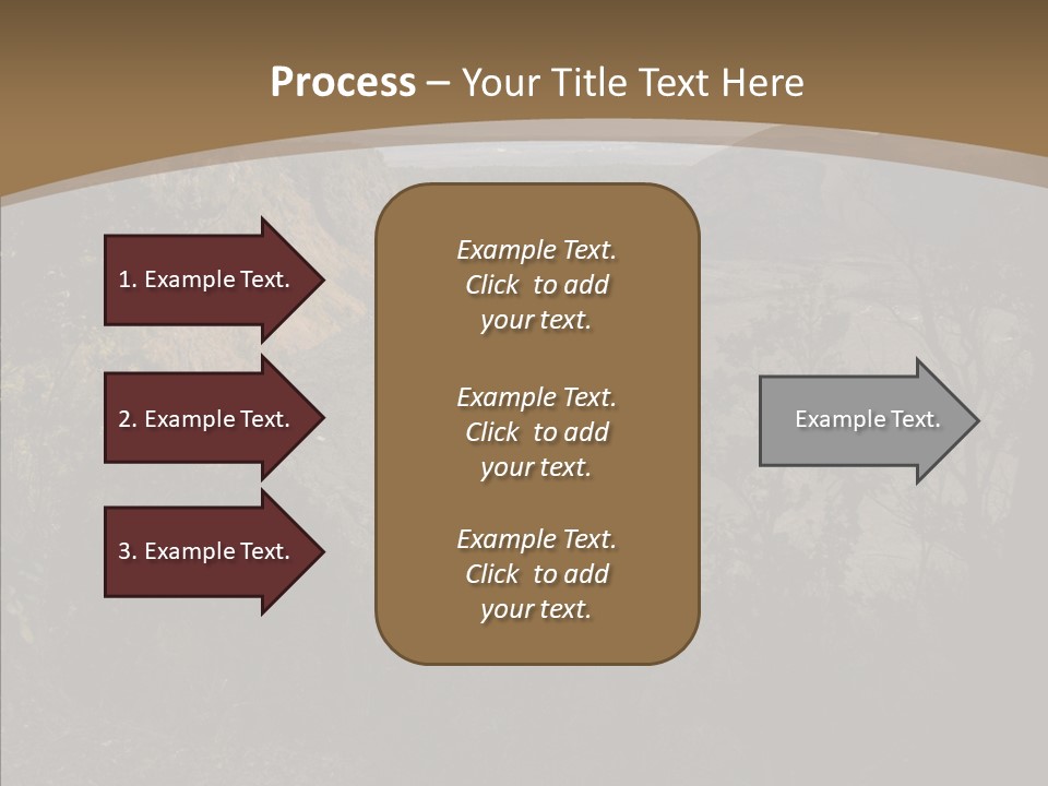 Kilauea Crater Caldera PowerPoint Template