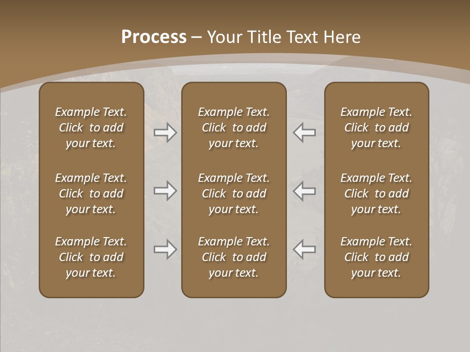 Kilauea Crater Caldera PowerPoint Template