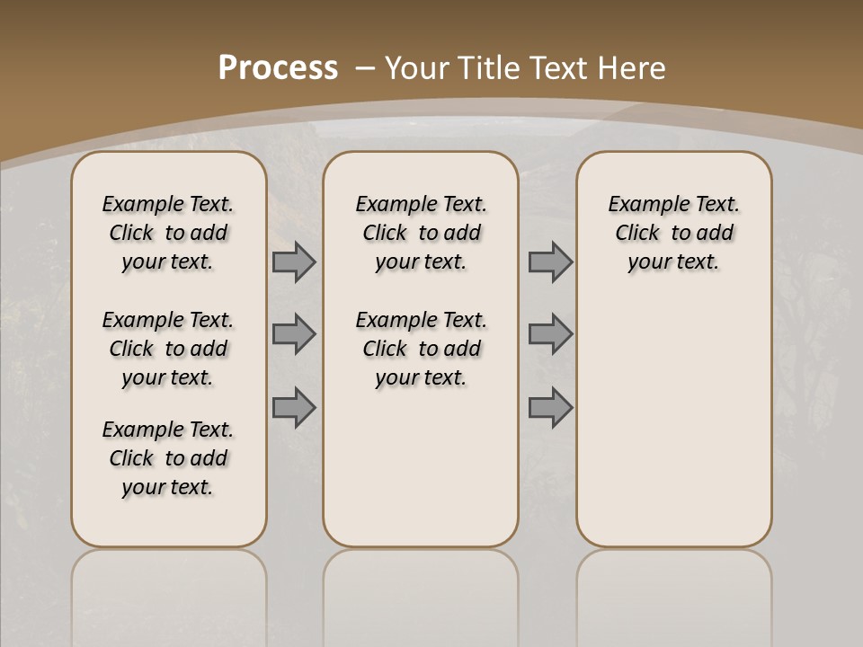 Kilauea Crater Caldera PowerPoint Template
