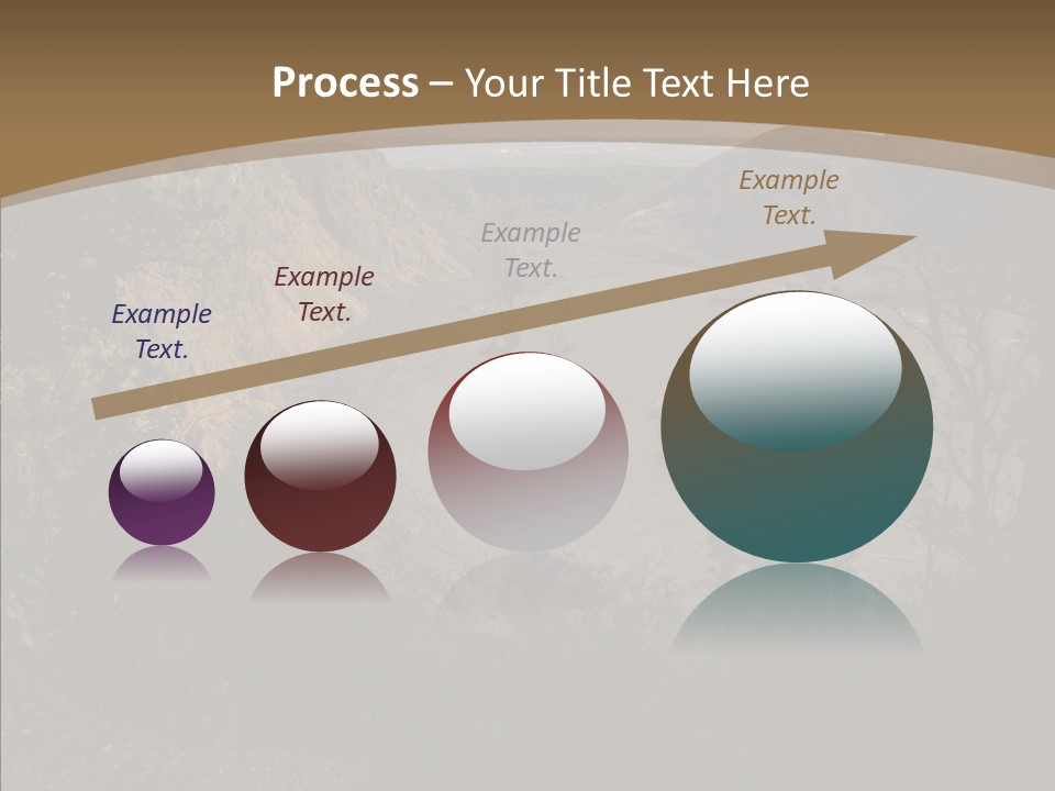 Kilauea Crater Caldera PowerPoint Template