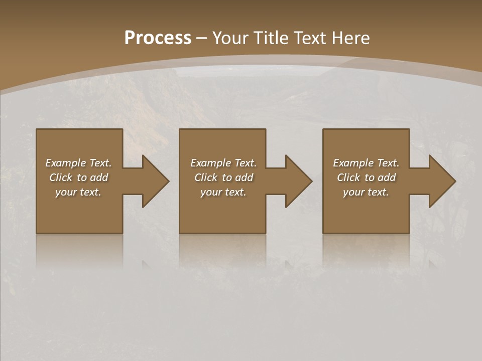Kilauea Crater Caldera PowerPoint Template