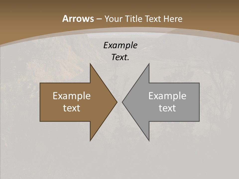 Kilauea Crater Caldera PowerPoint Template