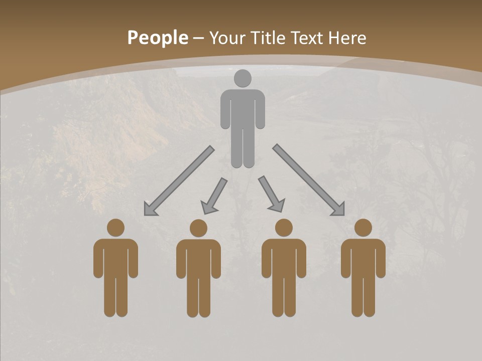 Kilauea Crater Caldera PowerPoint Template