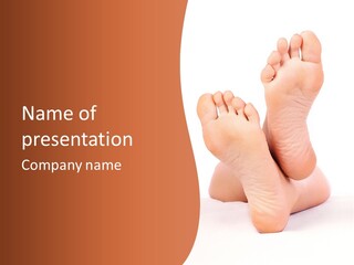 Spa Fresh Foot PowerPoint Template