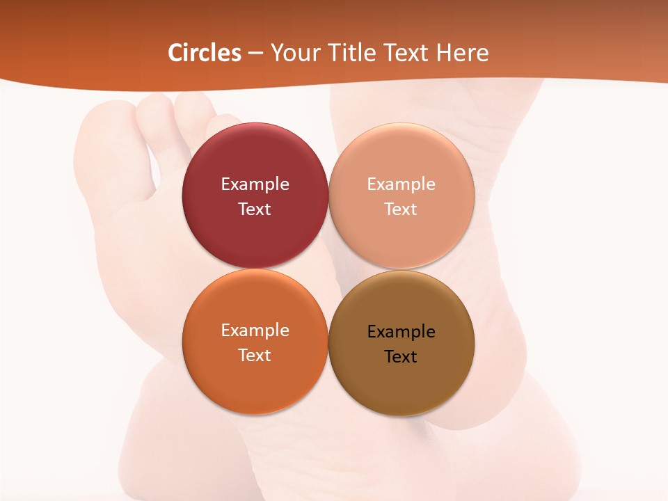 Spa Fresh Foot PowerPoint Template