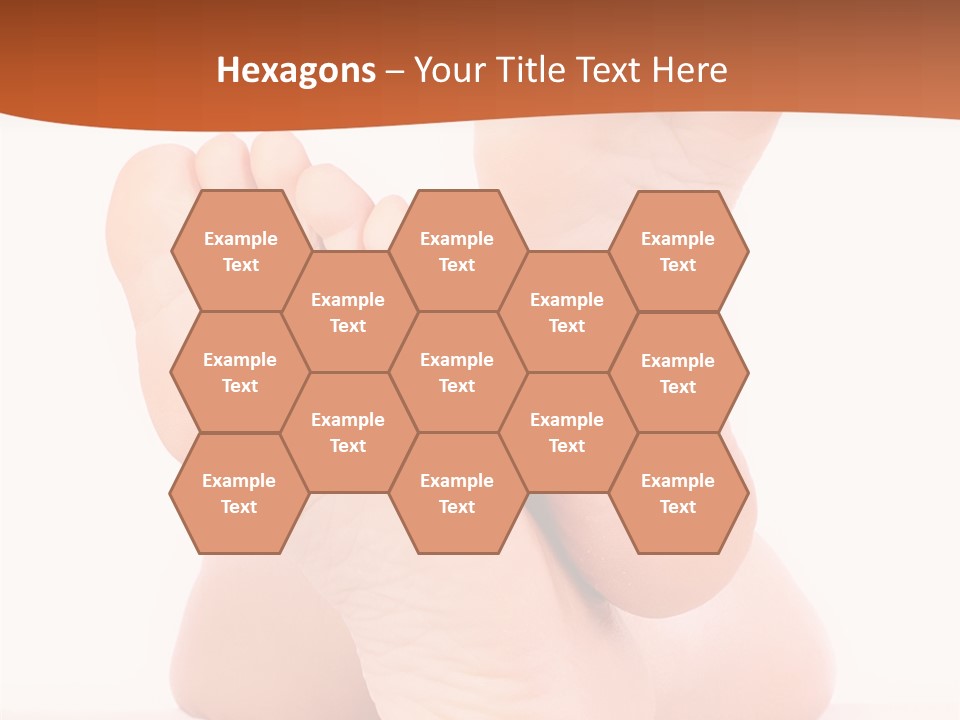 Spa Fresh Foot PowerPoint Template