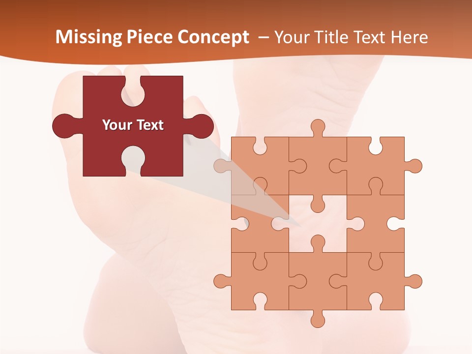 Spa Fresh Foot PowerPoint Template