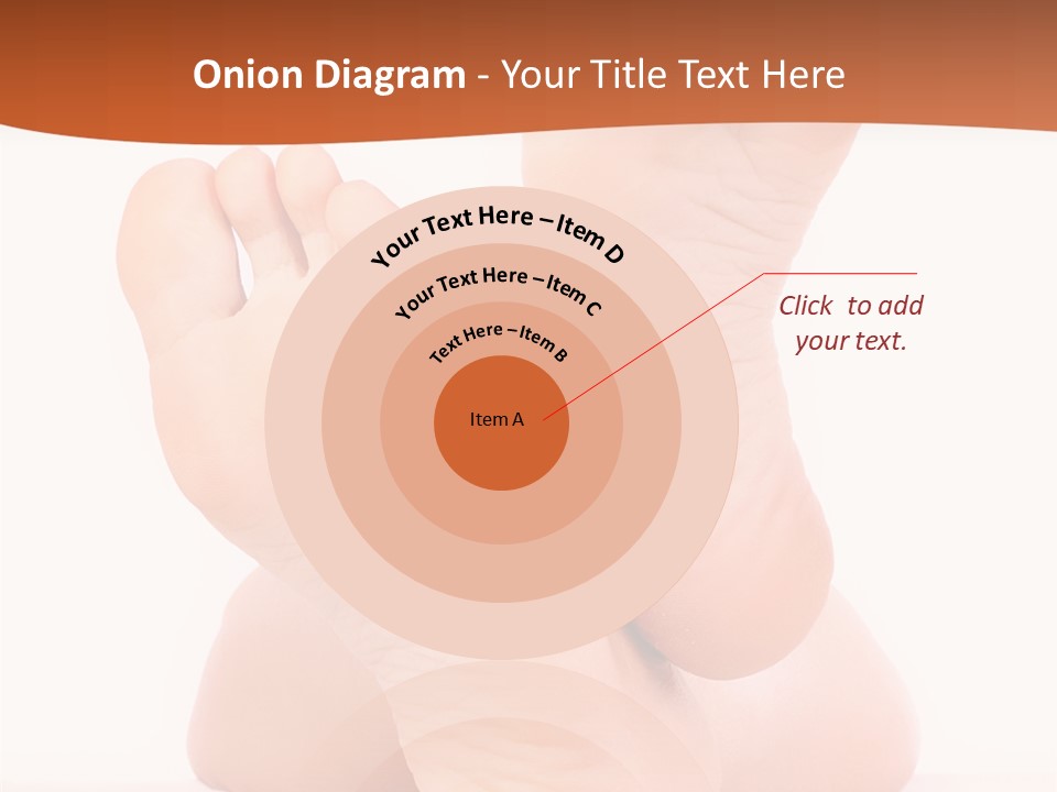 Spa Fresh Foot PowerPoint Template