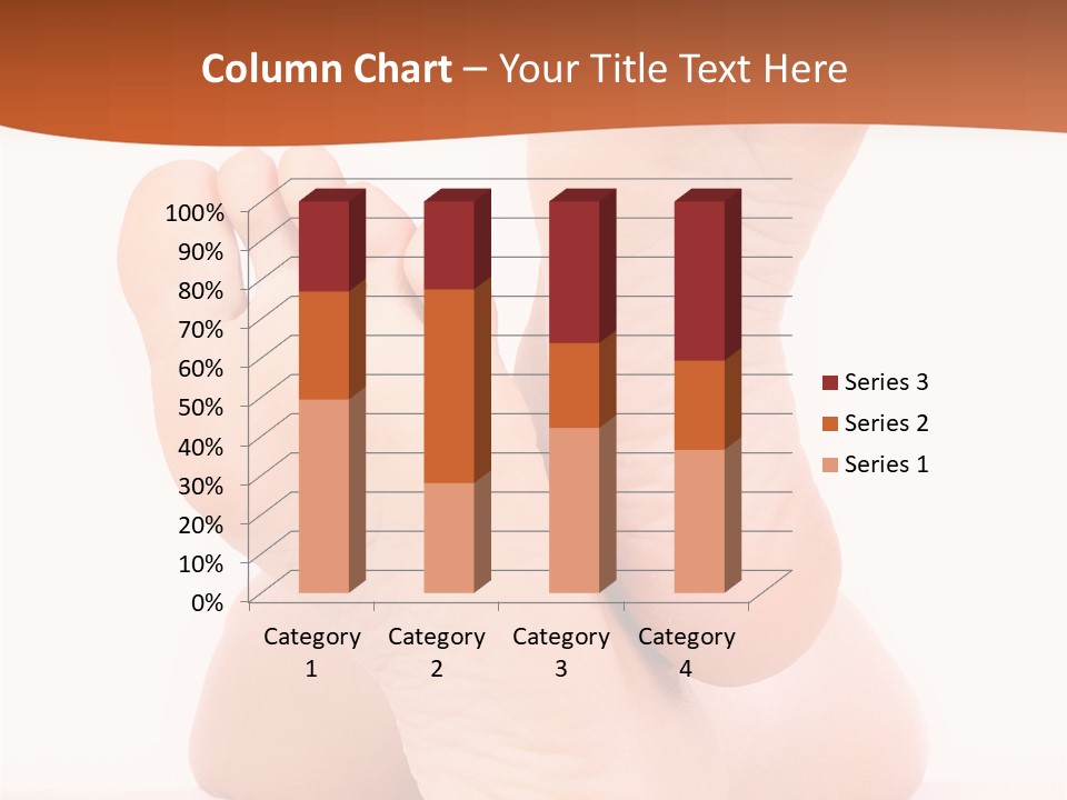 Spa Fresh Foot PowerPoint Template