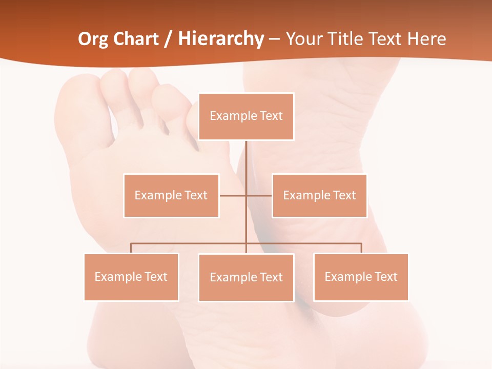 Spa Fresh Foot PowerPoint Template