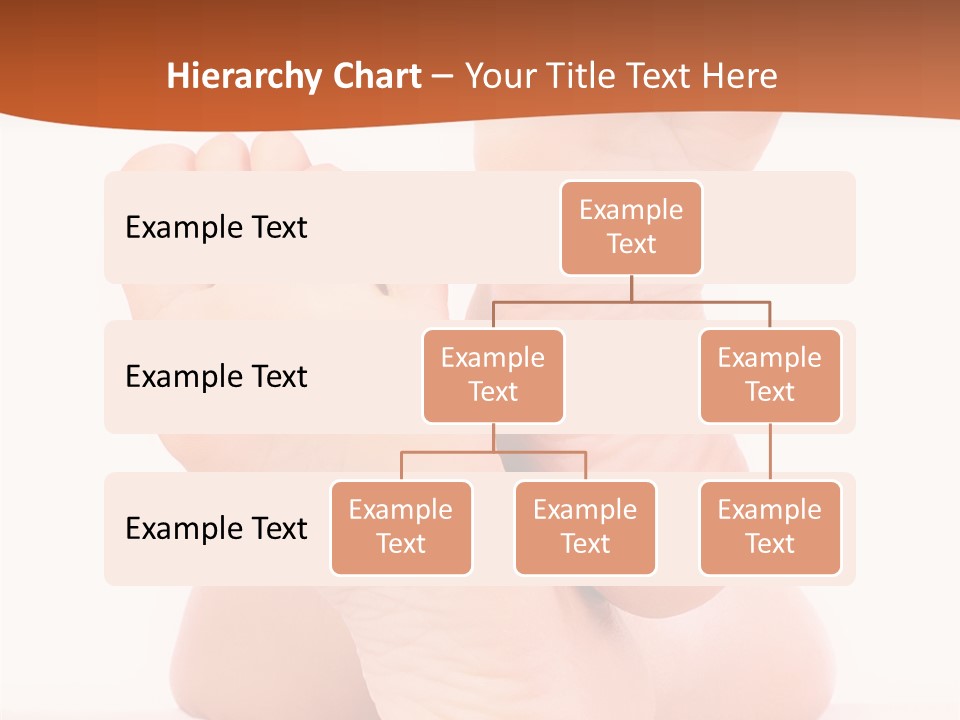 Spa Fresh Foot PowerPoint Template