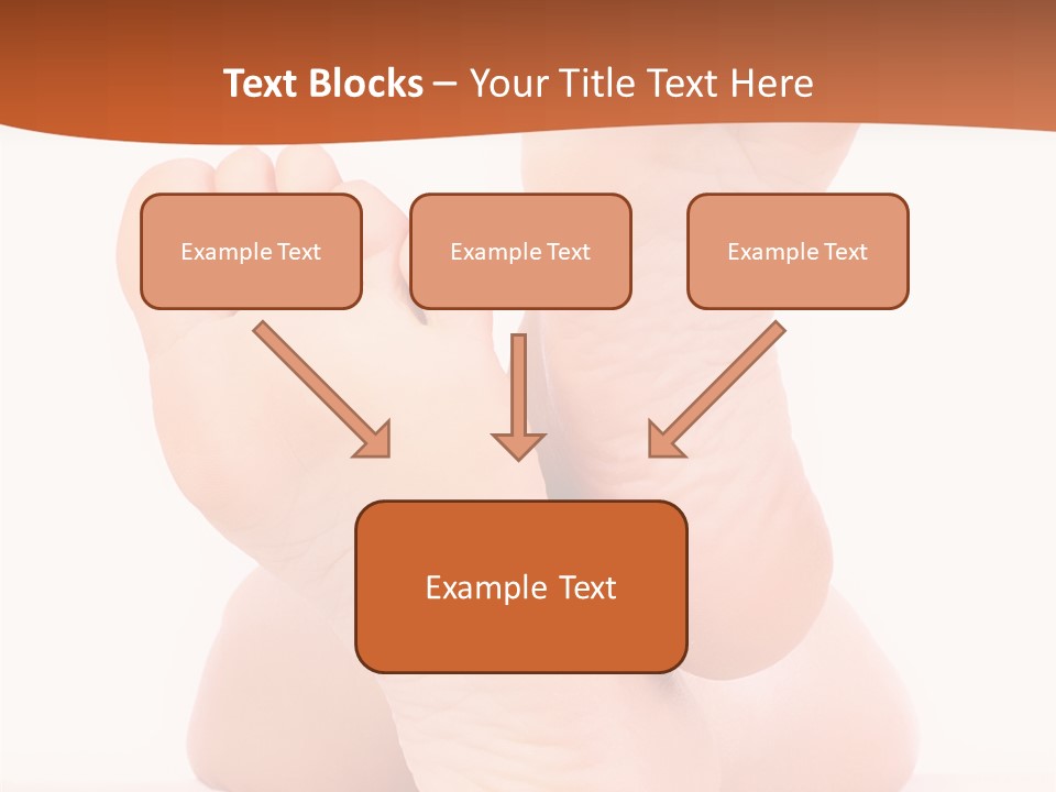 Spa Fresh Foot PowerPoint Template