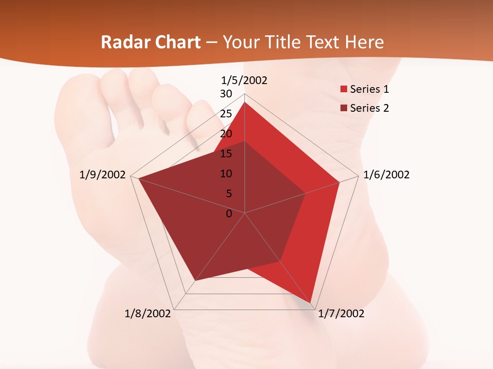 Spa Fresh Foot PowerPoint Template