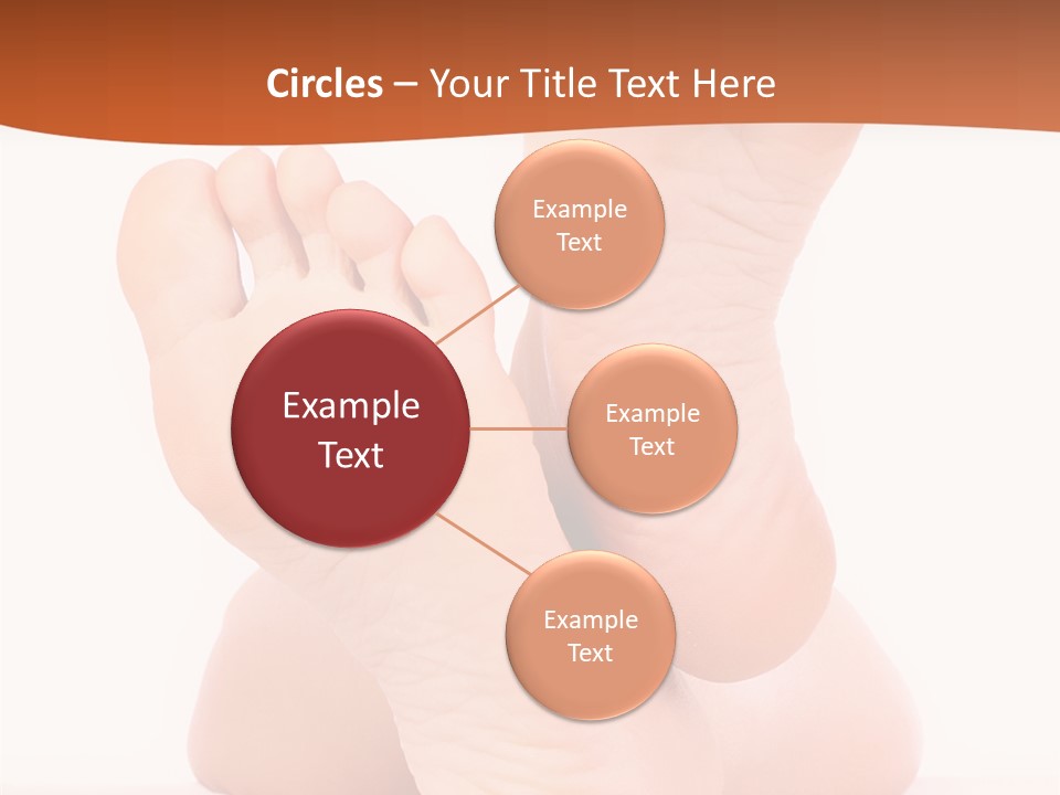 Spa Fresh Foot PowerPoint Template