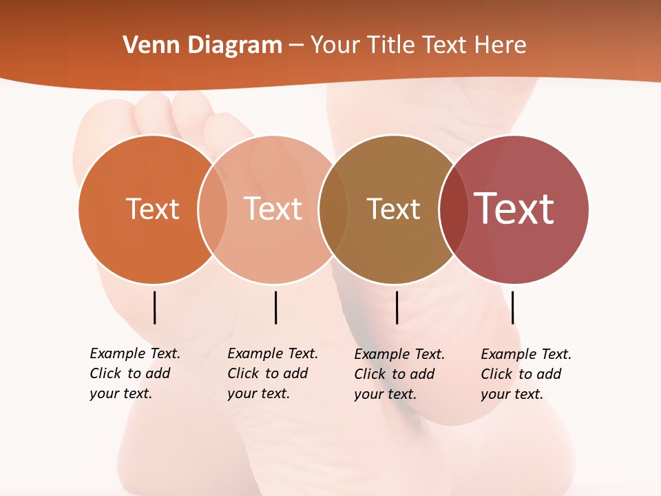 Spa Fresh Foot PowerPoint Template