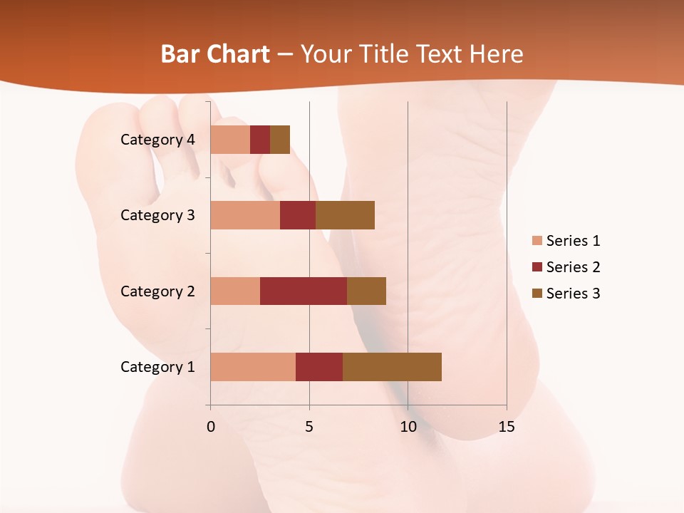 Spa Fresh Foot PowerPoint Template