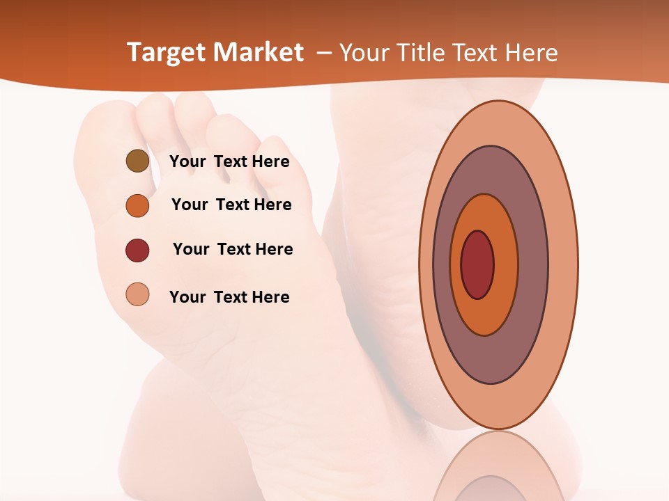Spa Fresh Foot PowerPoint Template