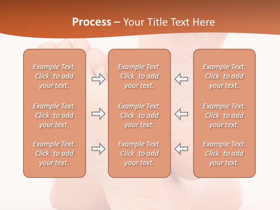 Spa Fresh Foot PowerPoint Template