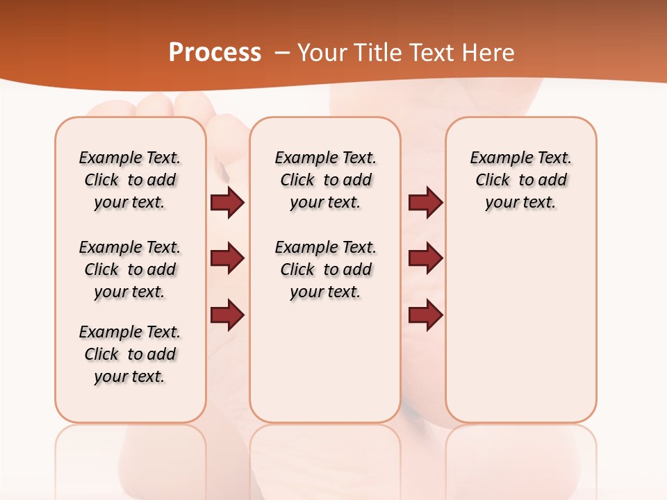 Spa Fresh Foot PowerPoint Template