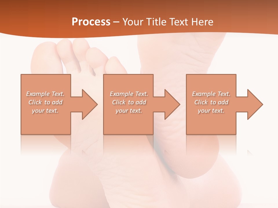 Spa Fresh Foot PowerPoint Template