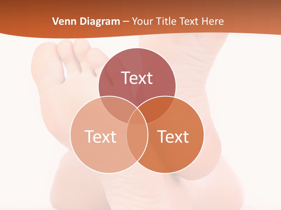 Spa Fresh Foot PowerPoint Template