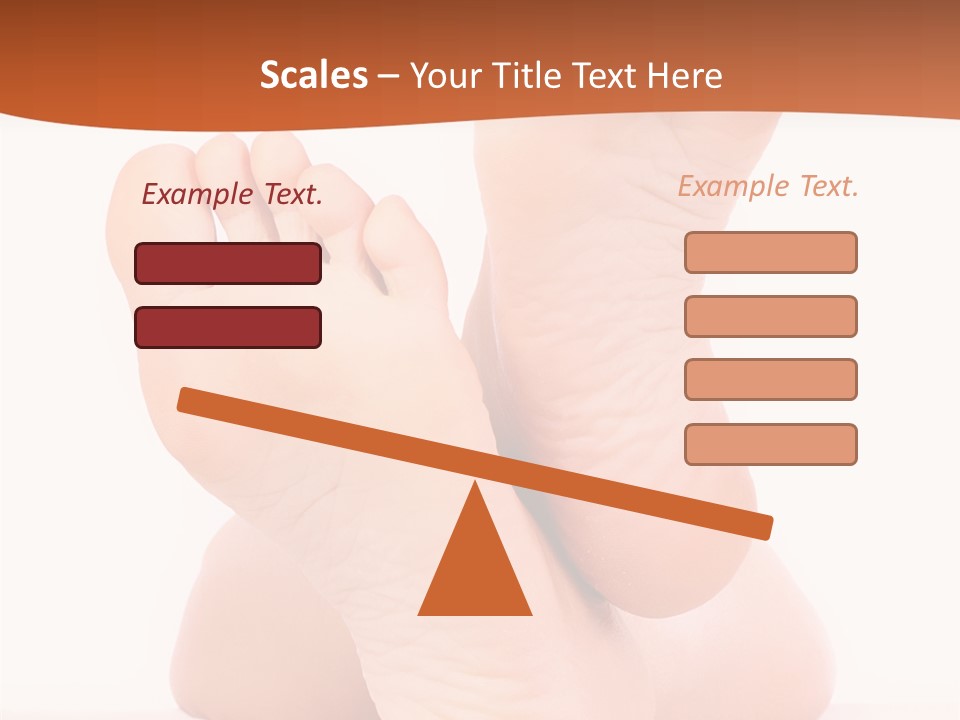 Spa Fresh Foot PowerPoint Template