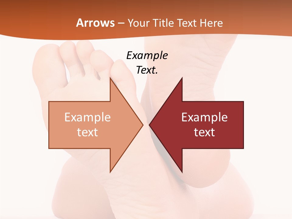 Spa Fresh Foot PowerPoint Template