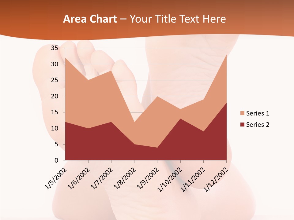 Spa Fresh Foot PowerPoint Template
