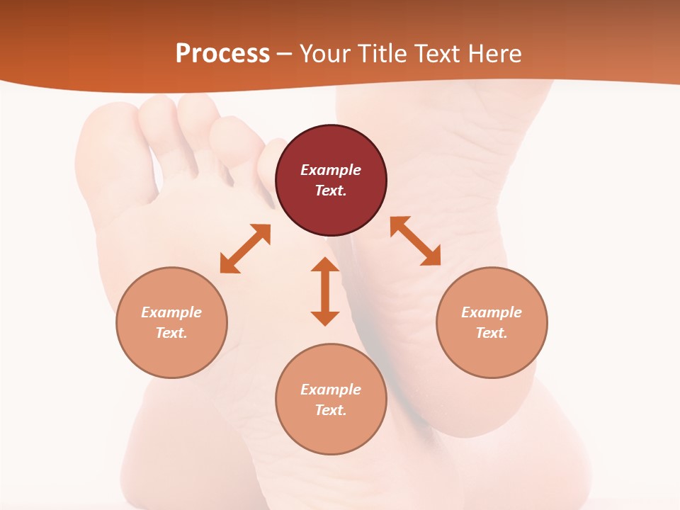 Spa Fresh Foot PowerPoint Template