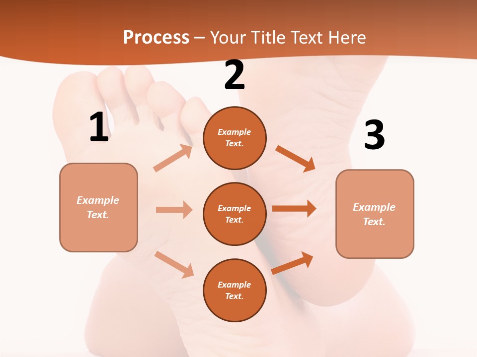 Spa Fresh Foot PowerPoint Template